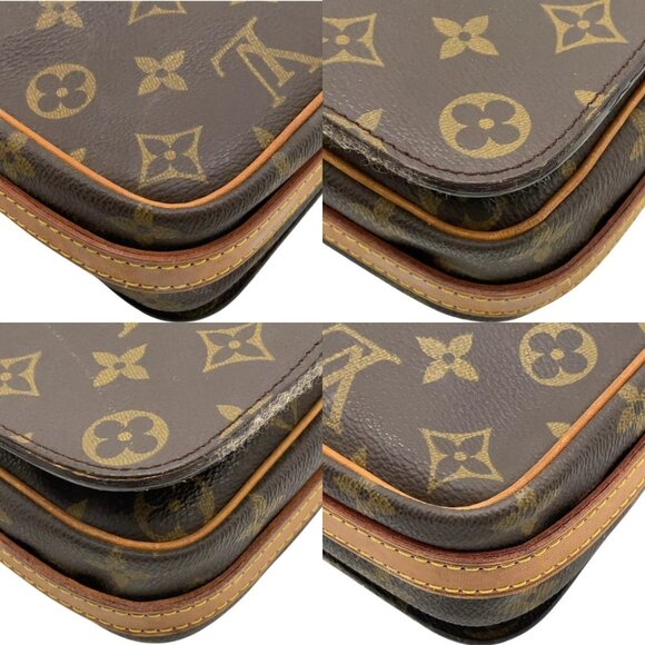 169330BR (L4) Louis Vuitton Crossbody Bag Brown Monogram w/Box - Picture 6 of 14